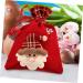 OFFSCH 3pcs Christmas Candy Bag Storage Bags Candy Bags Christmas Container Bag Cloth Small - Buy Online on GoSupps.com