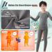Hereneer Children's Thermal Underwear - Breathable & Warm Functional Set for Winter Sports | Long Sleeve Shirt & Pants for Girls - Buy Online on GoSupps.com