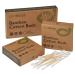 Ecoslurps 200 Bamboo Cotton Buds | Biodegradable & Compostable | Eco-Friendly Plastic-Free Swabs with Tree Planting Effort - Buy Online on GoSupps.com