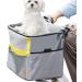Pet Basket Pannier Pet Carrier Waterproof Double-Head Zipper Dog Cat Carrier Cargo Baskets with Multiple Pockets - Buy Online on GoSupps.com