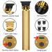 Frascio Zero Gapped Cordless Hair Trimmer Professional Haircut Kit for Men - USB Rechargeable (Gold) - Buy Online on GoSupps.com