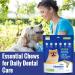 bluestem Veggie Dental Chews for Dogs - Dental Care Dog Treats for Small Breed - Wheat & Soy Free 30 Small Dog Chews - Dog Breath Freshener Treats 1 count (Pack of 1) - Buy Online on GoSupps.com