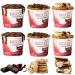 Lacsnac Lactation Cookie Cup Variety Pack - Chocolate Chip Bliss, Lotsa Chocolate, S'mores (1.8 oz, Pack of 6) for Nursing Moms - Made With Flax Seeds, Brewers Yeast, Spinach - Promotes Lactation Support & Healthy Breast Milk Supply - GMO-free, Gluten-fre