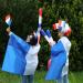 Coolchange Great France Fan Package for Football EM 2024 | 11-Part Set with Tricolore Cloak Flags Cheer Sticks & More for Women - Buy Online on GoSupps.com