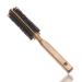 Blackbeard's round brush for the beard With wild boar bristles Grip made of spruce wood Beard care from 3-day beard to full beard For a soft well-groomed beard Made in Germany