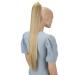 CAISHA 28" Extra Long Straight Ponytail Hairpiece Heat-resistant Synthetic Fibres Honey Blond H167 honey blond #27H22 H167