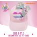 Nickelodeon JoJo Siwa Pink Baseball Cap Hat - Girls Age 4-8 Sequin Heart Design - Buy Online on GoSupps.com