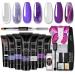 PENNY73 Nail Polish Kit UV Quick Building Nail Polish for Manicure Extensions Gel Acrylic Gel Polish