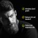 Beard Flux XL | Mustache & Beard Growth Oil | Stimulating Facial Hair Product for Men | Soothing Argan Caffeine & Jojoba Formula - 30ml - Buy Online on GoSupps.com