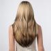 Shop Testar Blonde Brown Ombre Wigs for Black Women | Long Layered Heat-Resistant Synthetic Wig for Daily & Party Use - Buy Online on GoSupps.com