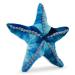 Zappi Co Plush Children's Stuffed Soft Cuddly Plush Toy-Part of Safari Animals Collection Perfect for Kids (25cm Length) (Blue Starfish)