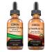 SBR Nutrition D3+K2 and B12 Bundle Vitamin D3K2 (MK7) Liquid Drops Peppermint 1oz | Vitamin B-12 3000mcg Liquid Drops 2oz | for Adults & Kids | Non-GMO Gluten Free