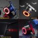 ROCKBROS USB Rechargeable Bike Tail Light | Auto On/Off Sensor | IPX6 Waterproof | 4 Light Modes - Cycling Safety Light for Night Riding - Buy Online on GoSupps.com