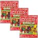 Fruitilicious Juicy Gummy Sweets Soft Chewy Candy Pineapple Blackcurrant Raspberry Strawberry Lemon Apple 150g - 3x Share Bags - Buy Online on GoSupps.com
