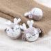 Handmade Crochet Baby Pacifier Chain - Infant Accessories & Gift for Newborn Girls | Safe Bite Ring Toy Ornaments - Buy Online on GoSupps.com
