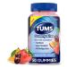 TUMS Gummy Bites Dietary Supplement for Occasional Heartburn Relief Upset Stomach and Acid Indigestion Assorted Fruit Flavors - 50 Count