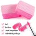 400 Lint Free Nail Wipes - Pink Nail Polish Remover Pads for Gel Nails & Eyelash Extensions | No Lint Nail Glue Wipes - Premium Nail Supplies - Buy Online on GoSupps.com