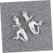 3 Pairs Fashion Dinosaur Earrings for Women - Trendy Alloy Drop Jewelry - Buy Online on GoSupps.com