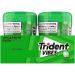 Trident Vibes Spearmint Rush Sugar Free Gum - 4 Bottles, 160 Pieces - Buy Online on GoSupps.com