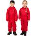 Trespass Kids' Waterproof Rain Suit 2-3 Years - Signal Red | Outdoor Rain Gear - Buy Online on GoSupps.com