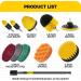 Holikme 11-Piece Drill Brush Set | Power Scrubber & Scouring Pads for Bathroom Floor Tub Shower Grout Tile Cleaning International Shipping Available - Buy Online on GoSupps.com
