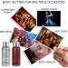 Long Lasting Holographic Body Glitter Gel - Waterproof & 9 Color Liquid Glitter Makeup for Women - #9 White - 1PC - Buy Online on GoSupps.com