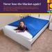 Special Supplies Sensory Bed Sheet for Kids - Compression Alternative to Weighted Blankets - Breathable & Stretchy - Cool Comfortable Sleeping Bedding - Blue Twin - Buy Online on GoSupps.com