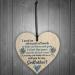 Will You Be My Godfather? - Red Ocean Godmother/Godfather Wooden Heart Plaque for Goddaughter/Godson Christening Gifts - Buy Online on GoSupps.com