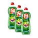 Pril 5 Plus Original Fresh Mint hand dishwashing liquid (3 x 675 ml) with self-active grease dissolving power