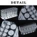 Miaowater Clear Acrylic Makeup Organizer 26 Spaces (2 Pack) Perfect for Eyeliner, Lip Liner, and More - Buy Online on GoSupps.com