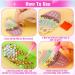 MTLEE 10 Sets 5D Diamond Painting Keychain Kits for Kids - DIY Arts and Crafts Stickers Kit for Girls Ages 6 - Sweets Theme - Buy Online on GoSupps.com