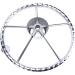 Amarine Made 13-1/2 Inch Stainless Boat Steering Wheel with Big Size Knob - XK-9310SRF1 - Buy Online on GoSupps.com