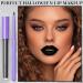 Buy 2 PCS Black Matte Lip Liner & Liquid Lipstick Set | Waterproof High Pigment Lip Gloss for Halloween & Cosplay | Non-Sticky Velvet Finish - International Shipping Available - Buy Online on GoSupps.com