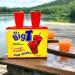 Big T Sugar-Free Cup Drinks - Orange & Raspberry 24 Bulk Pack with Paper Straws - Buy Online on GoSupps.com