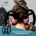 Bodyrest Muscle Massage Roller - Fascia Roller for Anti-Cellulite & Relaxation | Light Blue Self-Massage for Neck Shoulders Thighs & Legs - International Shipping - Buy Online on GoSupps.com