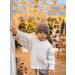 Volunboy Oversized Knit Sweater Pullover for Baby Boy Girl 4-5 Years - Off-white - Buy Online on GoSupps.com