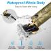 Professional Zero Gapped T-Blade Hair Clippers for Men - Cordless Rechargeable Trimmer with LCD Display - Electric Beard and Hair Cutting Kit - Bronze - Buy Online on GoSupps.com