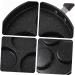Milisten 2 Pcs Omelet Pan Induction Cooker Pan Mini Skillet Egg Frying Pan Breakfast Skillet Pan Heart Shaped Kitchenware Ceramic Bakeware Omelette Pan 3 Egg Burger Plate Multifunction Iron 39X22X3cmx2pcs Blackx2pcs - Buy Online on GoSupps.com