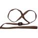 Gencon All-in-1 Headcollar and Lead Right-handed Coffee/Cream