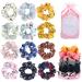MOSOTECH 20 Pieces Hair Ties - Stylish Chiffon Scrunchies & Elastic Hairbands for Women & Girls - 20 Vibrant Colors | International Shipping - Buy Online on GoSupps.com