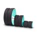 Chirp Wheel Foam Roller - Targeted Muscle Roller for Deep Tissue Massage, Back Stretcher with Foam Padding Blue 3 Pack