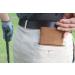 Handmade Leather Golf Log Book with Yardage Book - Refillable, Buckskin Finish - Buy Online on GoSupps.com