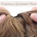 Silk-Co Hair Part with Rubber Band - Wavy Soft Bun Hair Extensions 45g | Thickening Messy Bun Updos in Red Brown & Dark Blonde - Buy Online on GoSupps.com