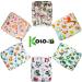 Kolo 6 Set Washable Diapers | Eco-Friendly Cloth Diapers with Bamboo Inserts | Adjustable Baby Diaper Bag for On-the-Go | Unisex Patterns - Buy Online on GoSupps.com