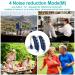 HaYiue Rechargeable Hearing Aid for Seniors with Noise Cancelling AI DSP Chip - Blue - Buy Online on GoSupps.com