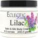 Eclectic Lady Lilac Satin & Silk Cream Body Lotion 16 oz - Shea Butter Aloe Silk Amino Acids Vitamin E Phthalate-Free Handcrafted in USA - Perfect For Women