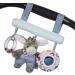 Sterntaler 6602000 Donkey Emmi Hanging Toy with Velcro Fastener - Rattles for Babies | Cute Colors Ideal from Birth | Shop Internationally - Buy Online on GoSupps.com