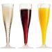 Munfix 100 Pack Plastic Champagne Flutes 5 Oz Clear Plastic Toasting Glasses Disposable Wedding Thanksgiving Party Cocktail Cups - Buy Online on GoSupps.com