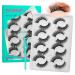 Self Adhesive Eyelashes No Glue Needed Lash Clusters 8 Pairs Reusable Adhesive Eyelashes Waterproof Wispy Lashes with Tweezer for Lash Extension at Home by AMZGlRL(Pudding D-mix 12-17mm) D-Mix 12-17mm 8Pairs|Pudding|12-17mm