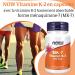 Now Foods Vitamin K2 MK-7 100mcg All-Trans 60 Vegan Capsules Lab Tested Gluten Free Soy Free Non-GMO - Buy Online on GoSupps.com